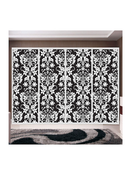 Wardrobe Sticker Retro Pattern 370cm