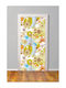 Türsticker mit Blumenmuster 95cm