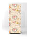 Vintage Blumen Kühlschrankaufkleber 75 cm