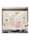 Retro Flowers Wardrobe Sticker 250cm