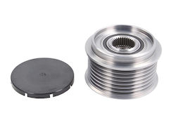 Valeo Freilaufsystem Generator Lichtmaschine Riemenscheibe Nissan Patrouille Gr Terrano II Renault Haupt-3.0d Innendurchmesser 17mm Außendurchmesser 59mm Breite 40,5mm Gewinde M16 Torx Profil 7 Rillen 7 Rippen Tiefe 11,3mm