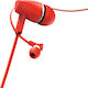 HAMA 40474433255969 În ureche Handsfree cu două căști cu mufă 3.5mm Roșu