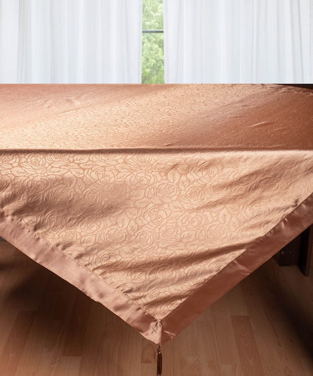 Silk Fashion Τραπεζομάντηλο 2009 Καφέ 160x220εκ.
