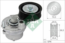 Multi-v Belt Tensioner Chevrolet Captiva Cruze Orlando Opel Antara A 2.0d/2.2d 08.10 Diameter 72mm Width 534070310 6 Grooves Ina