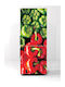 Fridge Sticker Peppers 70cm