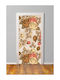Türsticker Kaffee Rosen 70cm