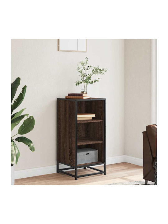 Bookcase Brown Oak 35.5x35x76cm