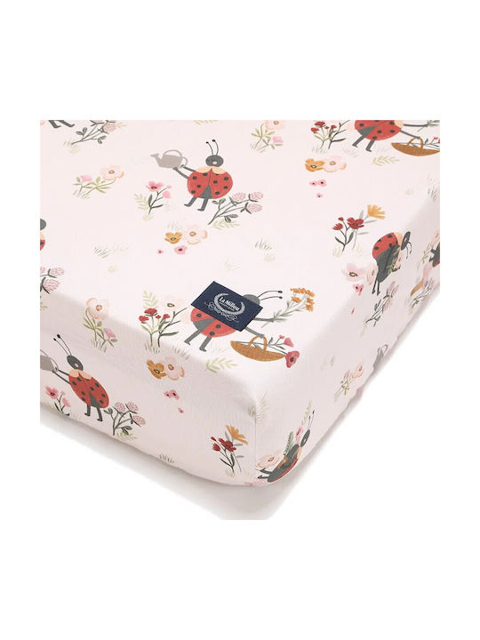 La Millou Baby Sheet Cradle Cotton Fitted 140x70cm