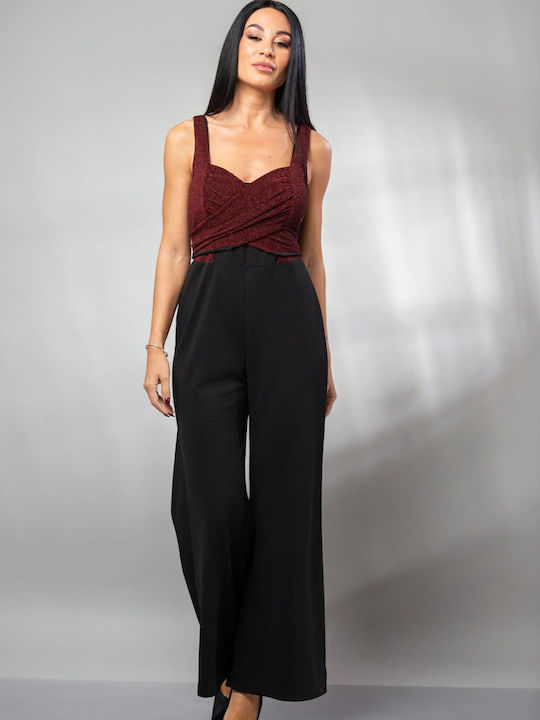 Boutique Γυναικεία Ολόσωμη Φόρμα Μπορντό