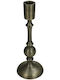 JK Home Decoration Candle Holder Metal in Bronze Color 34x9x9cm 1pcs