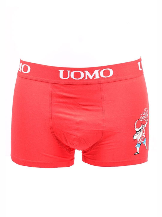 Uomo Men's Boxer Red