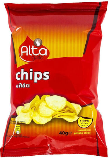 Alta Gusto Chips με Αλάτι 40gr