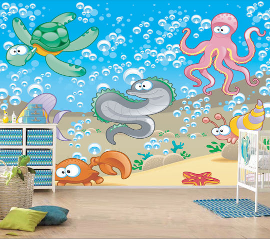 Self-Adhesive Wallpaper Sea Animals 230cm