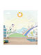 Self-Adhesive Wallpaper Bicycle Ride 225cm