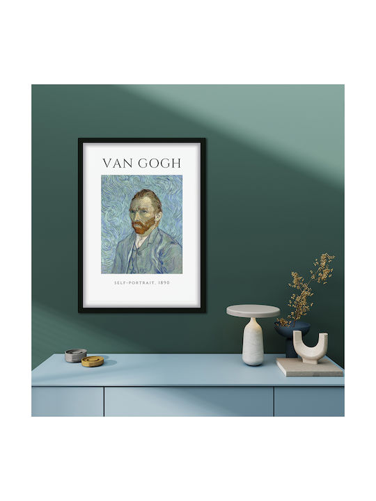 Poster Van Gogh Self-portrait Art005 30cm X 40c...