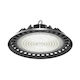 Elmark Boston240 Φωτιστικό Καμπάνα 240W Φυσικό Λευκό 40800lm με Ενσωματωμένο LED Μαύρο Ø349xΥ119cm