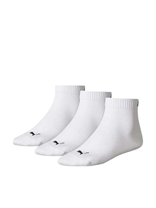 PUMA Athletic Socks White 3 Pairs