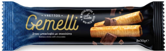 Gemelli Syrupy Baklava Sticks 2x60g 6-52346