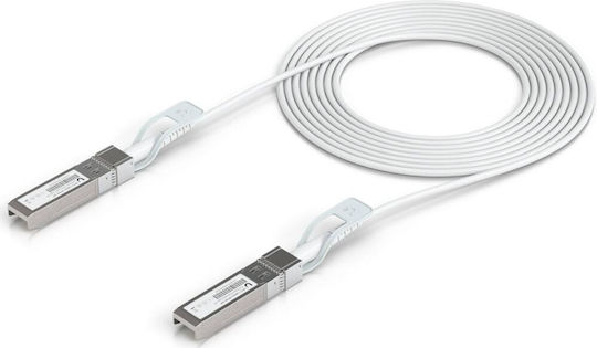 Ubiquiti Καλώδιο Οπτικής Ίνας SFP+ 3m Λευκό