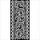 Thick Stencil 12x25cm Stamperia Art Travelling ...