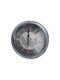 Wall Clock Plastic Gray Ø27cm