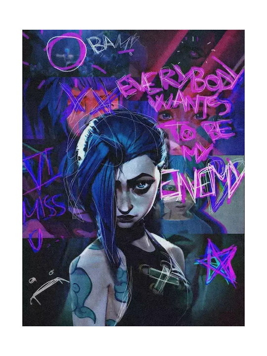 Gaming Poster Jinx Arcane Gm1111 30cm X 40cm