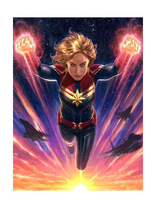 Poster Captain Marvel Mv034 30cm X 40cm