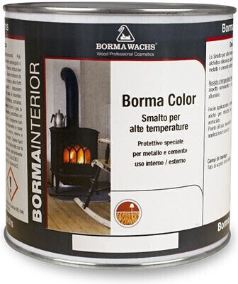 Υψηλής Θερμοκρασίας Borma 0.125lt Ασημί Σατινέ