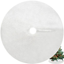 White Tree Apron with Fur Texture White Tree Apron with Fur Texture