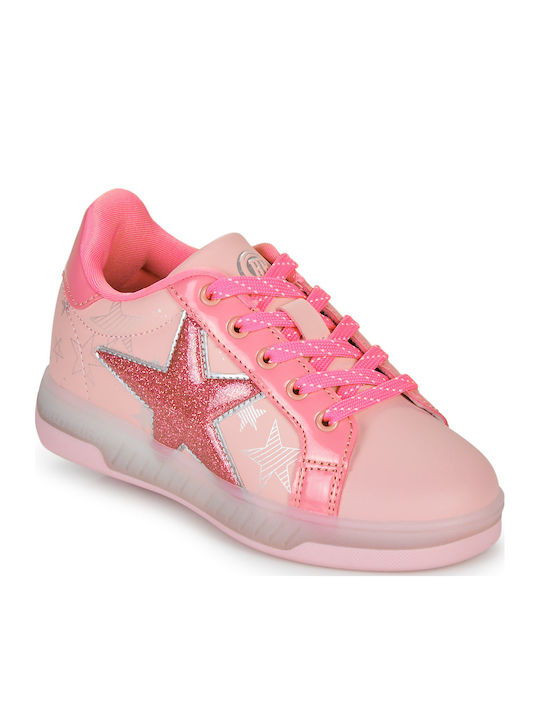Παιδικά Sneakers με Ροδάκια Ροζ