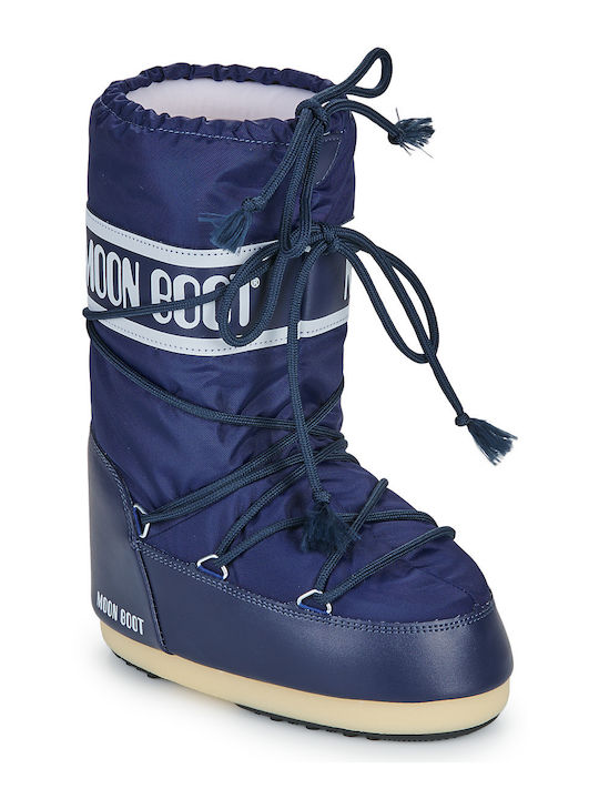 Moon Boot Icon Παιδικές Μπότες Μπλε