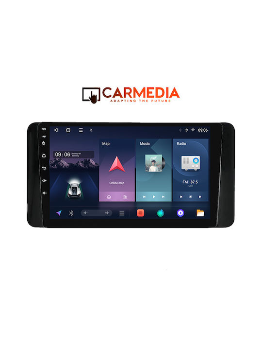 Carmedia Ηχοσύστημα Αυτοκινήτου για Skoda Kamiq 2018 (Bluetooth/USB/WiFi/GPS/Apple-Carplay/Android-Auto) με Οθόνη Αφής 10"