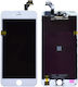 Екран Type A със Сензорен Механизъм за iPhone 6 Plus (Бял)