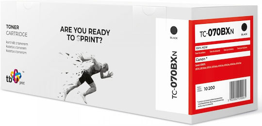 TB Print Compatible Toner for Laser Printer Canon TC-070BXN Black
