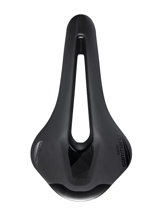 Selle San Marco SHORTFIT 2.0 OPEN-FIT DYNAMIC NARROW Black Bicycle Saddle City