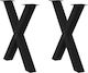 vidaXL Металик Крак На Мебел 2 Бройки Подходящ ...