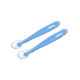 U-Grow Baby Set with Spoons made of Silicone for 6+ months Light Blue