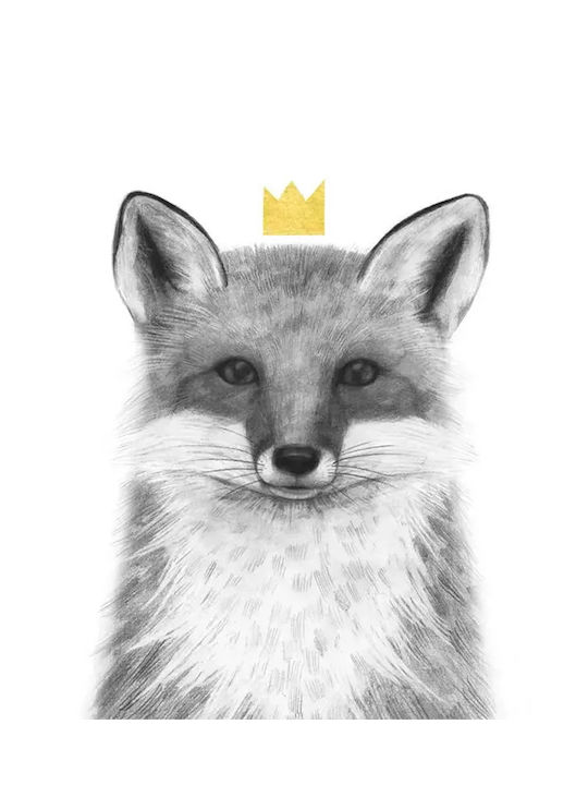 Queen Fox 30x40cm