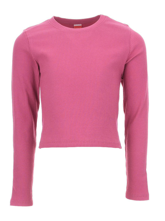 Joyce Children's Blouse Long Sleeve magenta