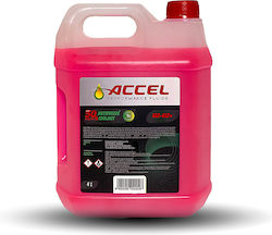 Accel Performance Антифриз за охладителна течност Автомобил G12 -36°C Розов Цвят 4лт Accel Performance Антифриз за охладителна течност Автомобил G12 -36°C Розов Цвят 4лт