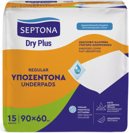 Septona Dry Plus Inkontinenzunterlagen 60x90cm 6x15Stk