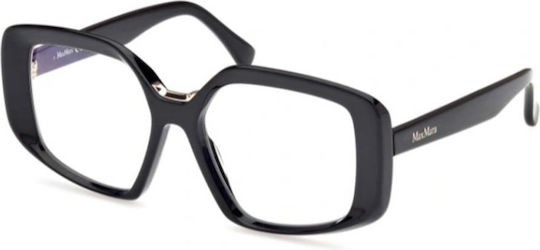Max Mara Rame Ochelari Pentru Femei Acetat Negru MM 5131-B 001