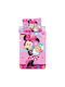 Disney Minnie Set Kids Duvet Cover Single with Pillowcase Cotton Pink 140x200cm