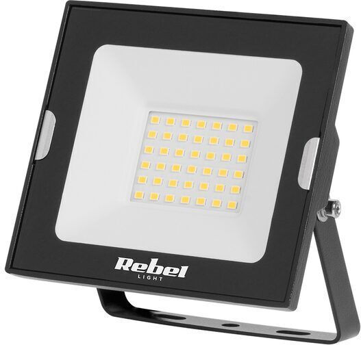 Rebel Waterproof LED Floodlight 30W Cold White 6500K IP65