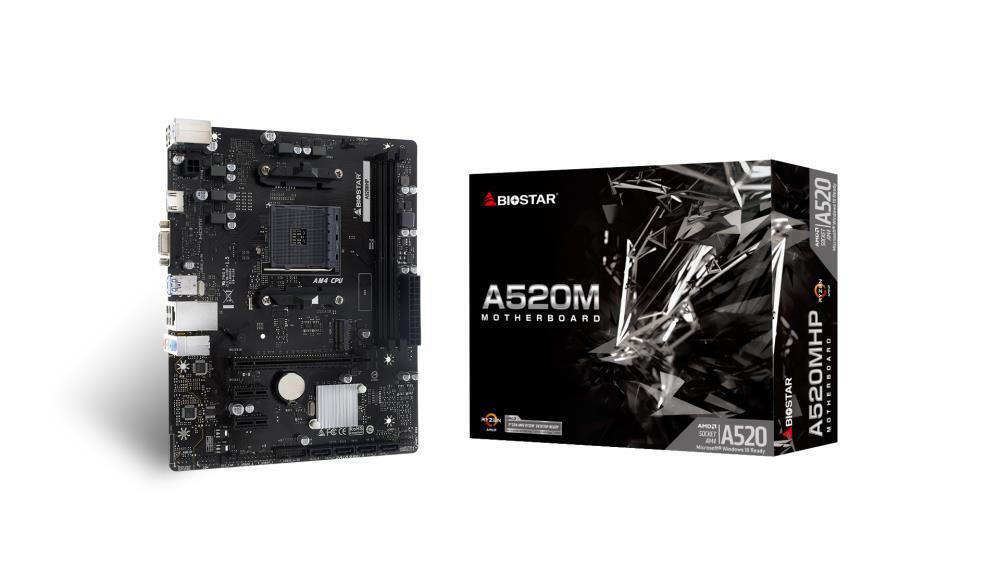 Biostar A520MHP Motherboard Micro ATX με AMD AM4 Socket