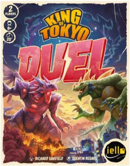 Board Game King of Tokyo: Duel for 2 Players 8+ Years Old (EN) Iello