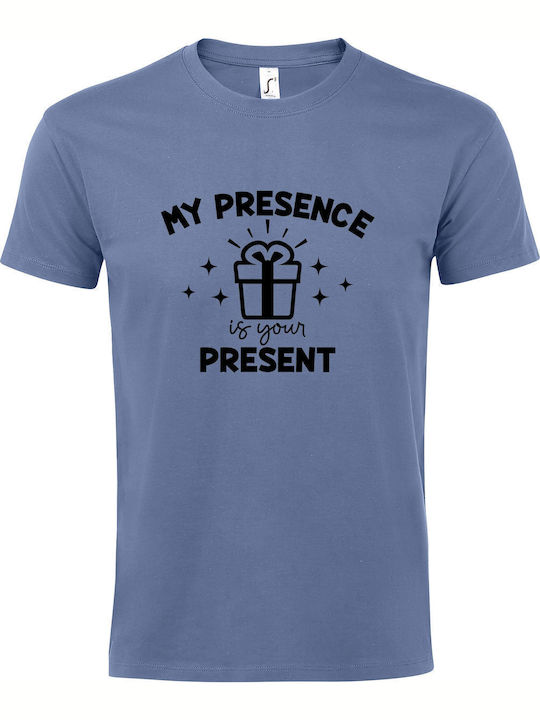 kirikoko Παιδικό T-shirt Blue My Presence is Yo...
