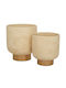 Iliadis Pot Beige Set 2pcs