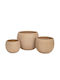 Iliadis Pot Beige Set 3pcs