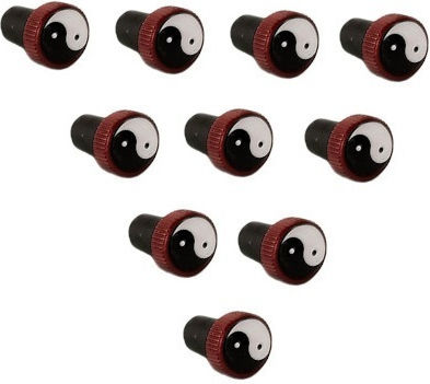 Yin-Yang Verkleidungsschrauben Rot 10er-Set/Kit Keiti